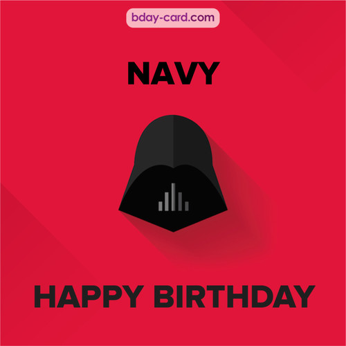Happy Birthday pictures for Navy with Darth Vader