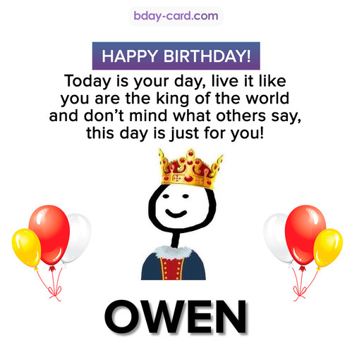 Happy Birthday Meme for Owen
