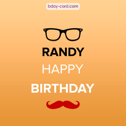 Happy Birthday photos for Randy with antennae