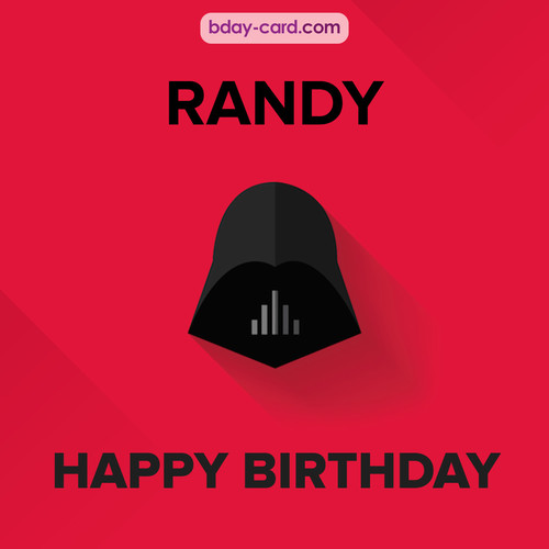 Happy Birthday pictures for Randy with Darth Vader