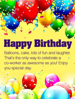 Best birthday cards for co workers images on pinterest co