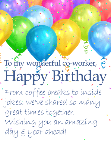 Happy birthday images For Colleague💐 - Free Beautiful bday cards and ...