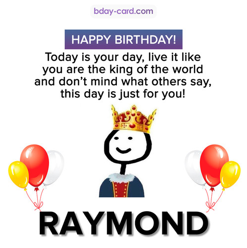 Happy Birthday Meme for Raymond