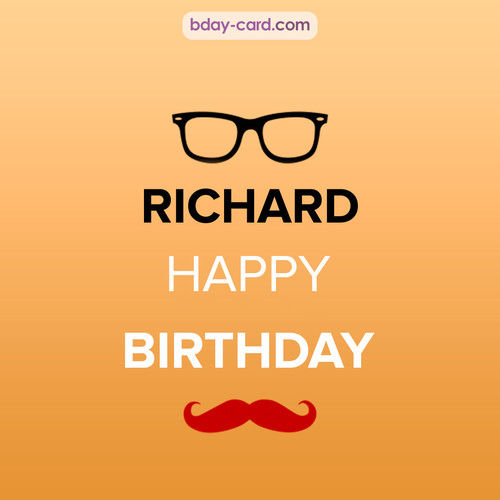 Happy Birthday photos for Richard with antennae