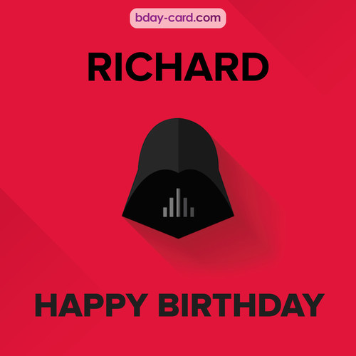 Happy Birthday pictures for Richard with Darth Vader