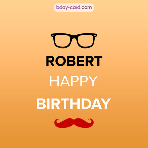 Happy Birthday photos for Robert with antennae