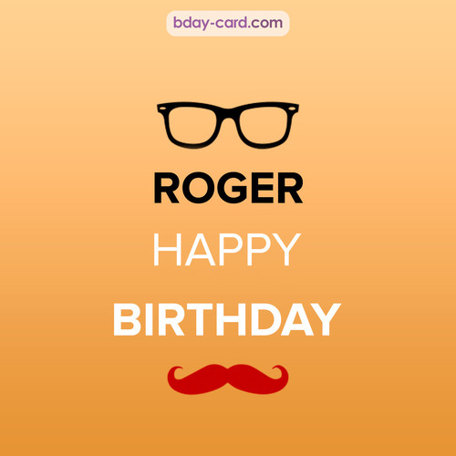 Happy Birthday photos for Roger with antennae